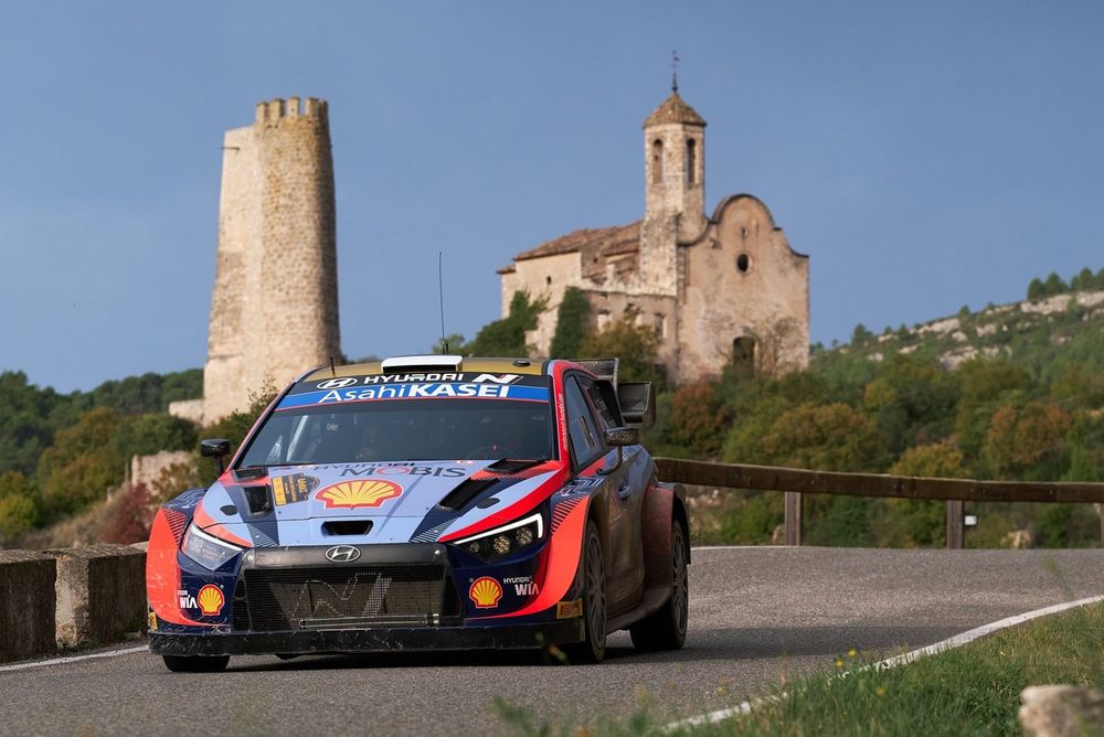 Ott Tanak, Martin Jarveoja, Hyundai World Rally Team Hyundai i20 N Rally1