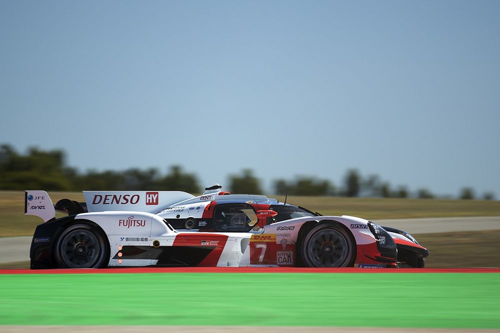 #7 Toyota Gazoo Racing Toyota GR010 - Hybrid: Mike Conway, Kamui Kobayashi, Jose Maria Lopez