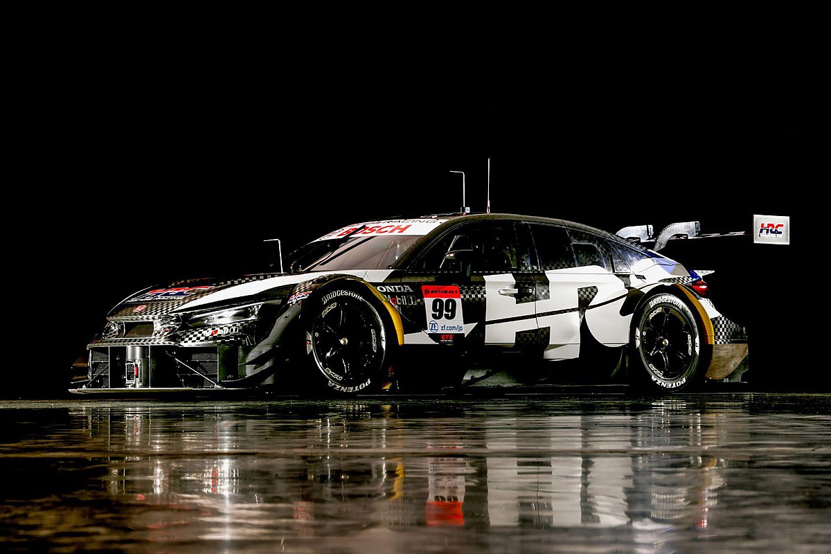 スパーク CIVIC TYPE R-GT - Track Test spark 1/43 Spark HONDA CIVIC TYPE R-GT No.99 - Track Test Car