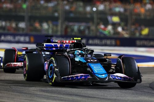 Gasly y su in&uacute;til "sacrificio" en Singapur para ayudar a Ocon en Singapur