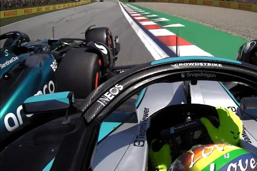 Stroll Stroll y Leclerc evitan la sanción tras chocar contra Hamilton y Norris