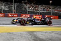 Verstappen dice que el Red Bull est&aacute; "inmanejable" en Singapur