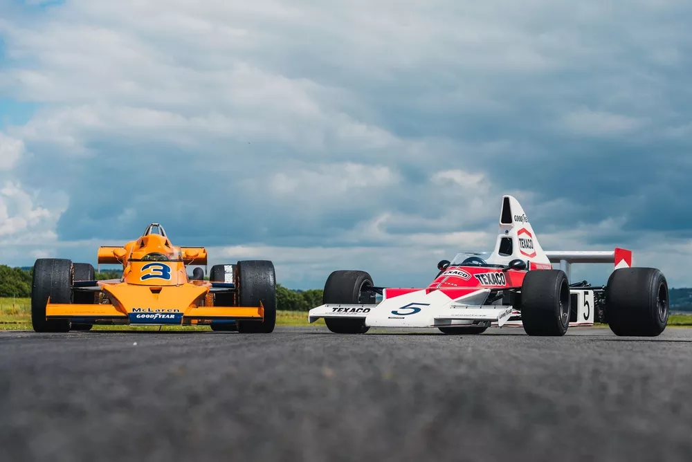 McLaren M16, coche ganador de la Indy 500 de 1974, McLaren M23 F1