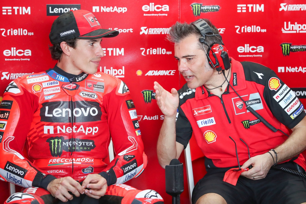 What it is really like working with Marquez at Ducati – crew chief Rigamonti explains