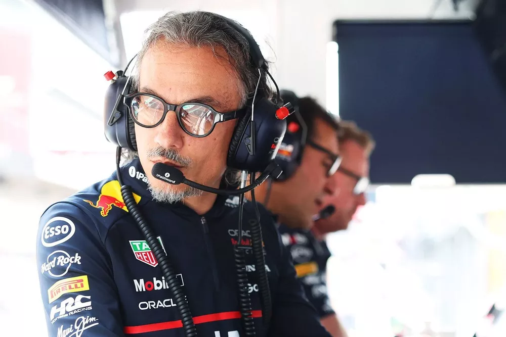 Laurent Mekies, teambaas Red Bull Racing
