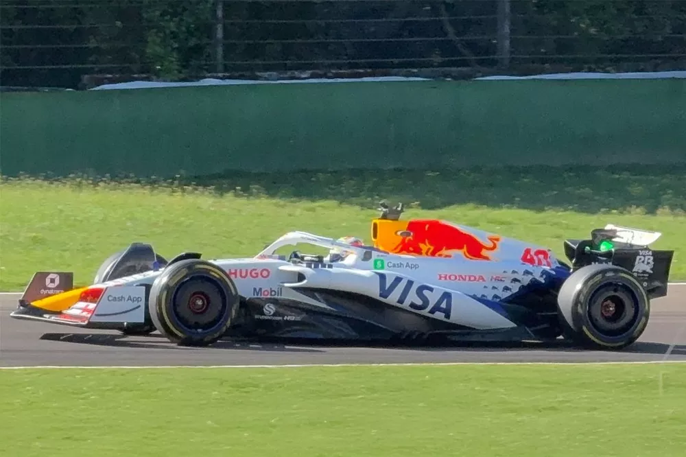 Filmdag Racing Bulls op Imola