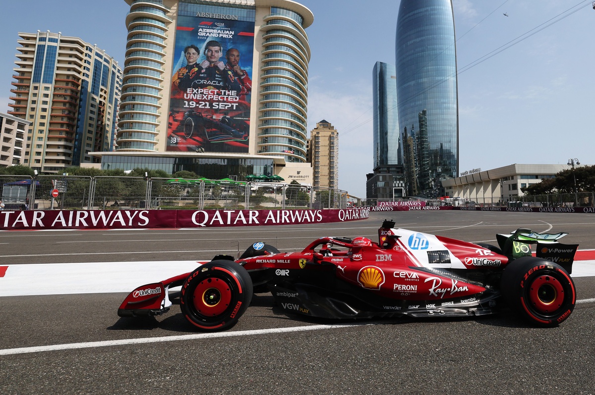 Will Ferrari’s Friday pace equal a strong F1 Azerbaijan GP? Lap time analysis