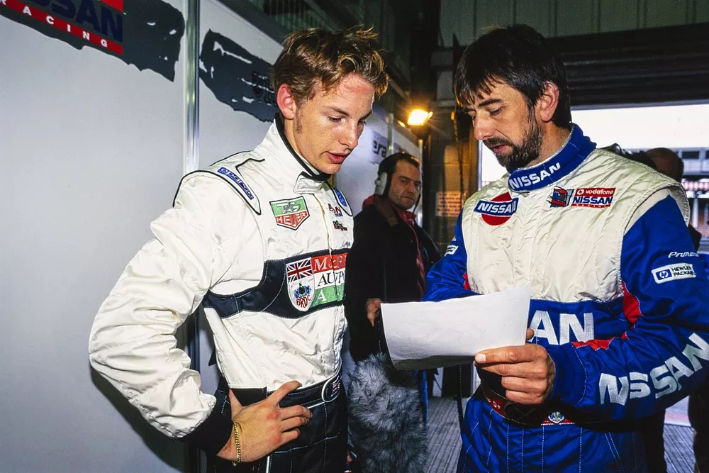 Jenson Button and David Leslie, Nissan Primera BTCC