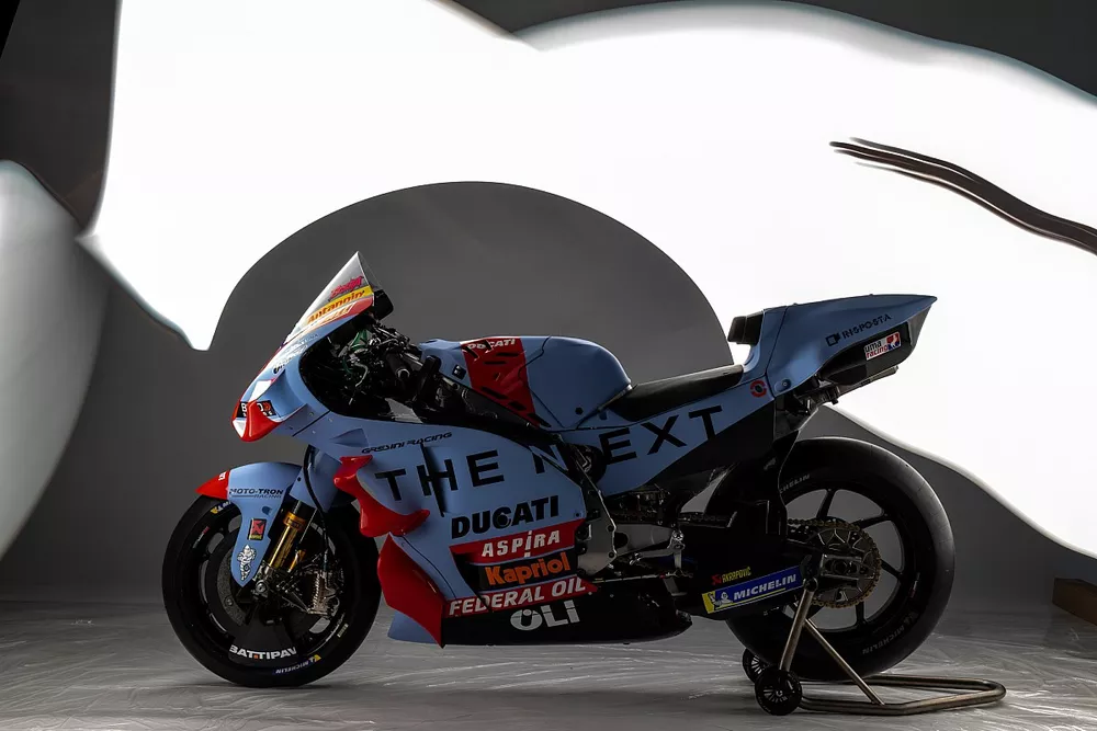 La Ducati del Gresini Racing para 2022