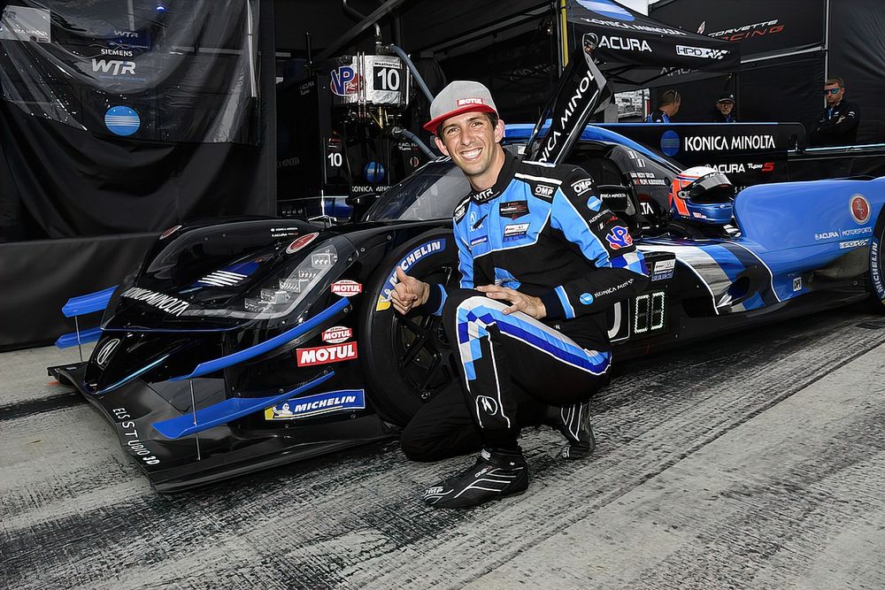 Pole sitter #10 Wayne Taylor Racing Acura ARX-05 Acura DPi: Ricky Taylor