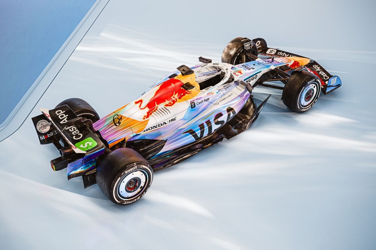 Racing Bulls unveils holographic F1 livery for Las Vegas