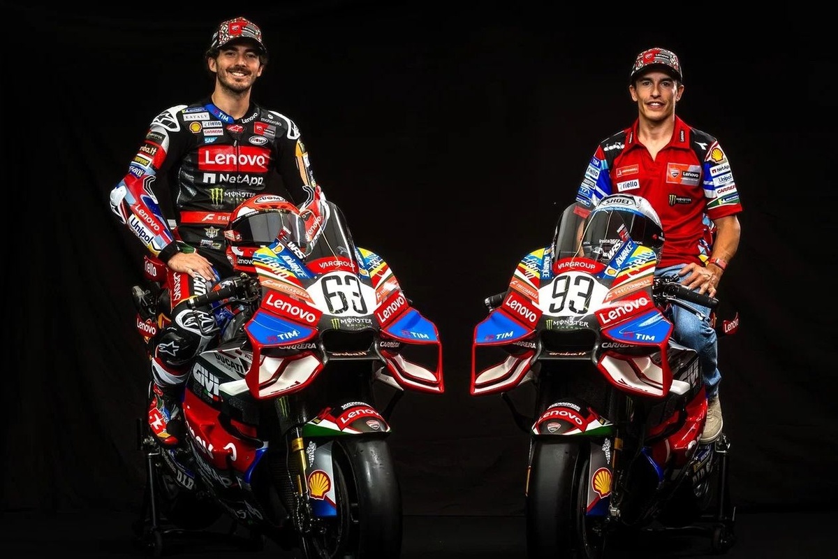 Ducatiden 100. yıl özel koleksiyonu: Marquez ve Bagnaia yeni renklerde yarışacak