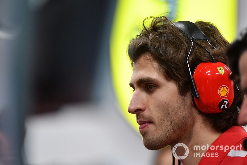 Giovinazzi, Sauber'le Rusya'daki ilk antrenman seansına katılacak