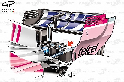 Análisis Técnico: dibujos del GP de Singapur de Giorgio Piola