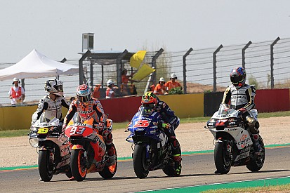 MotoGP Aragon 2018: Die Startaufstellung in Bildern