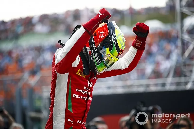Race winner Mick Schumacher, Prema Racing