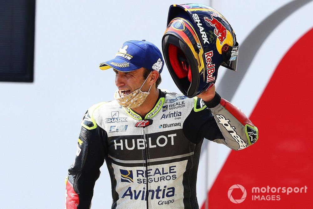 Podio: terzo classificato Johann Zarco, Avintia Racing