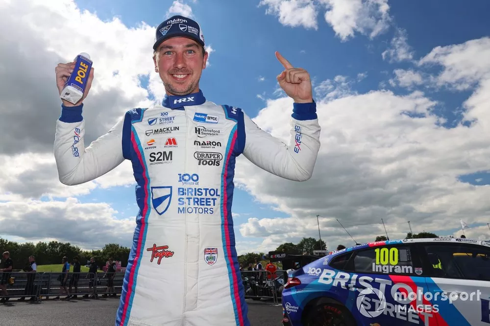 Pole sitter Tom Ingram