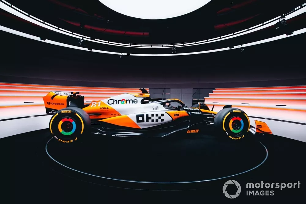 Decoración de McLaren para Singapur