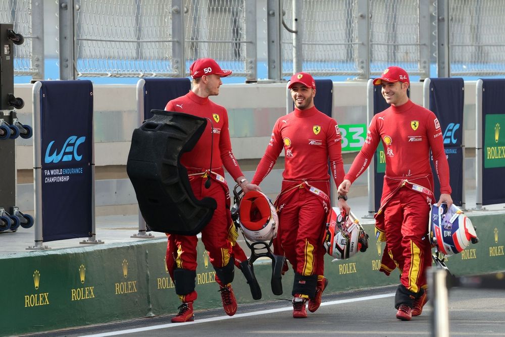 #50 Ferrari AF Corse Ferrari 499P: Antonio Fuoco, Miguel Molina, Nicklas Nielsen
