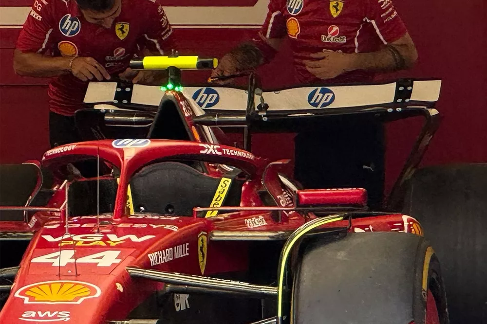 Dettaglio tecnico Ferrari