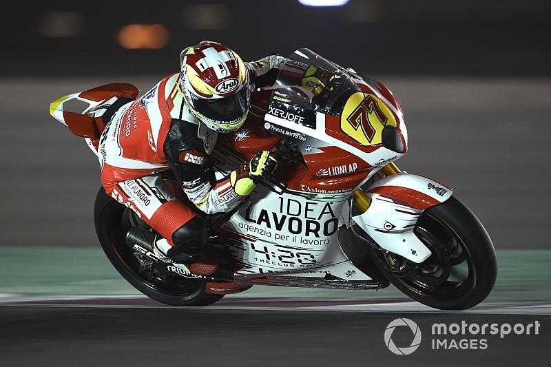 Fotostrecke: der Schweizer Aegerter, Lüthi und Forward Racing im Moto2-Test in Katar