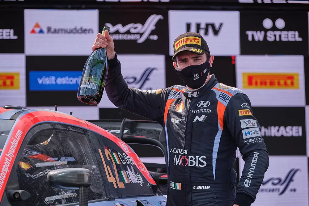 Podium: Craig Breen, Hyundai Motorsport
