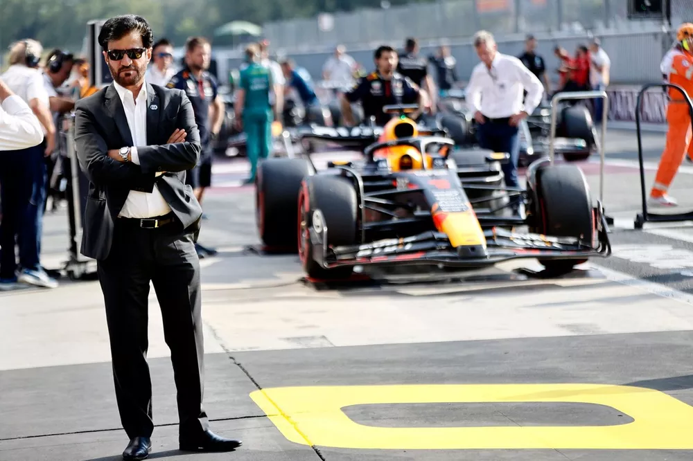 Mohammed bin Sulayem, pr&eacute;sident FIA