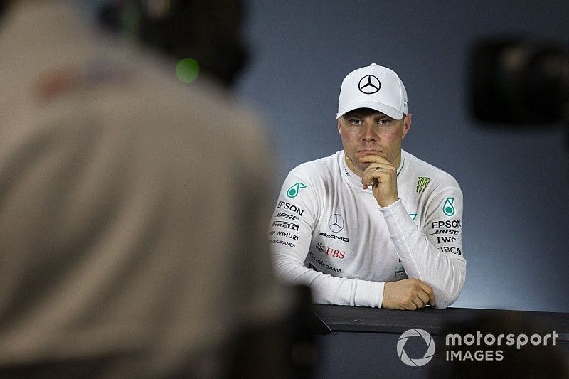 Valtteri Bottas, Mercedes AMG F1 in Press Conference 