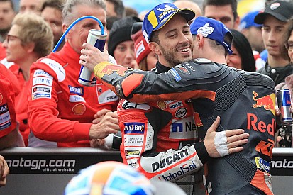 Dovizioso: “Cambié la moto para la segunda carrera y metí en crisis a los rivales”