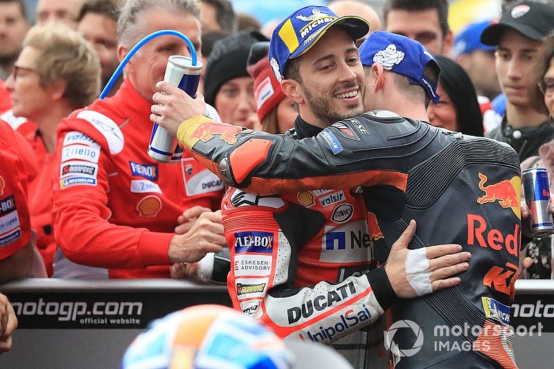 Dovizioso: “Cambié la moto para la segunda carrera y metí en crisis a los rivales”