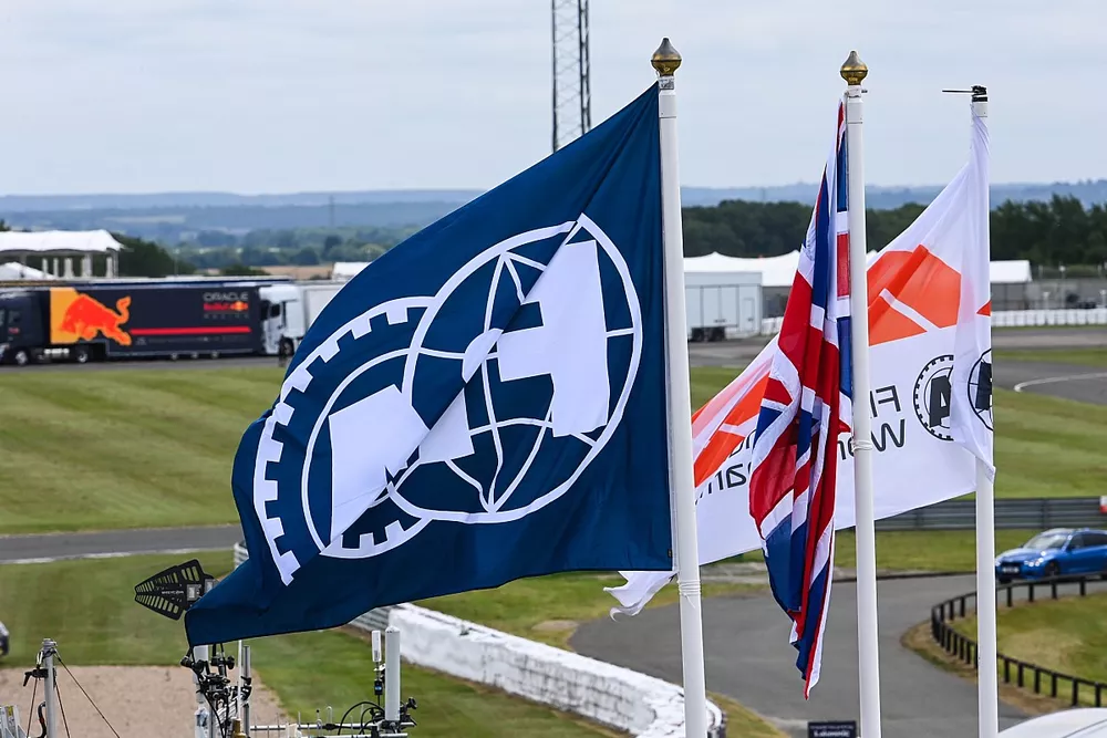 Banderas de la FIA y F1