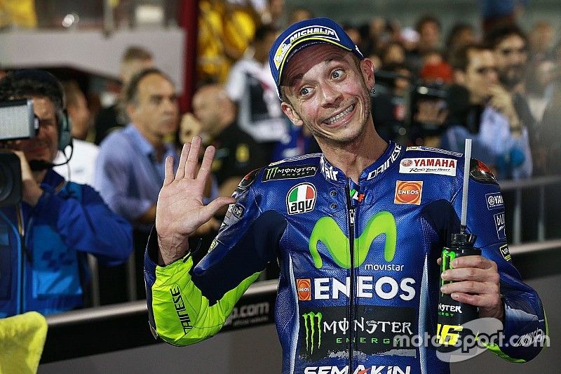 Third place Valentino Rossi, Yamaha Factory Racing