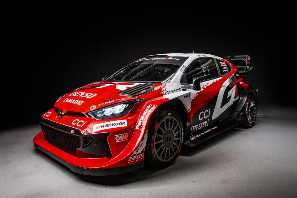 Toyota reveals striking new 2026 WRC challenger
