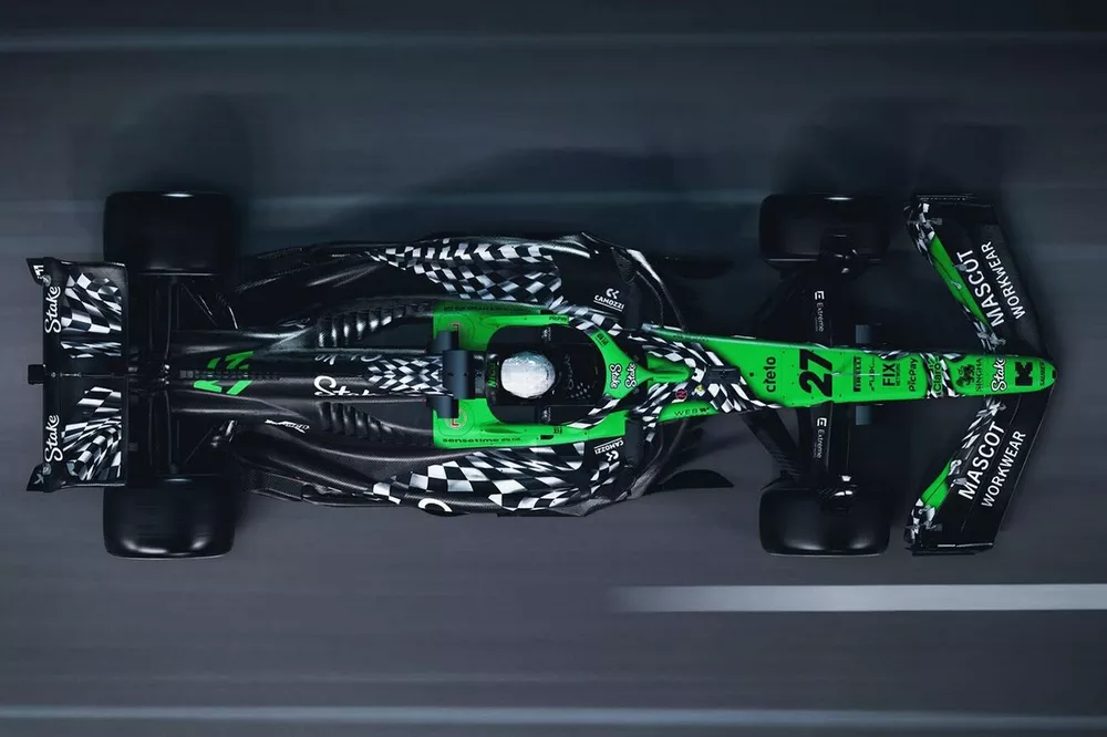 Sauber C45, decoraci&oacute;n de Las Vegas