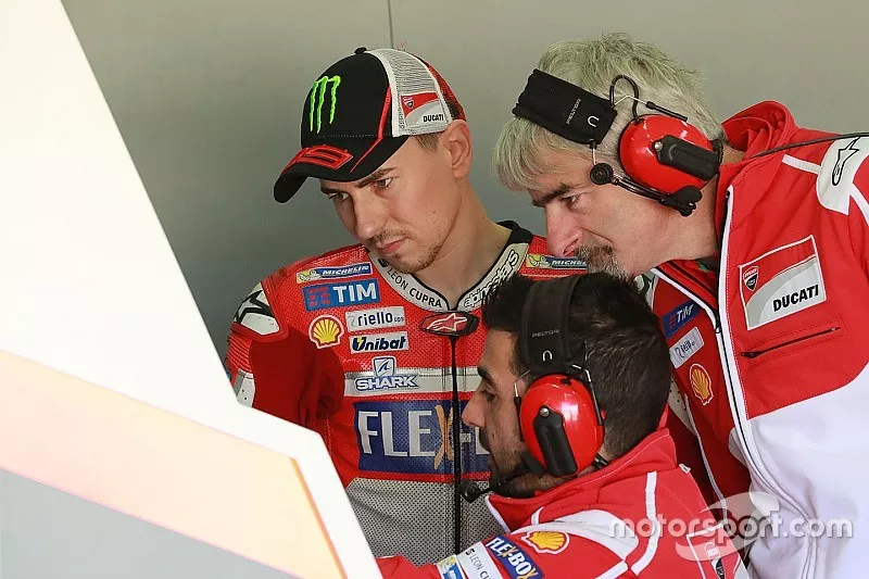 Jorge Lorenzo, Ducati Team, Gigi Dall'Igna, Ducati Team Gerente General