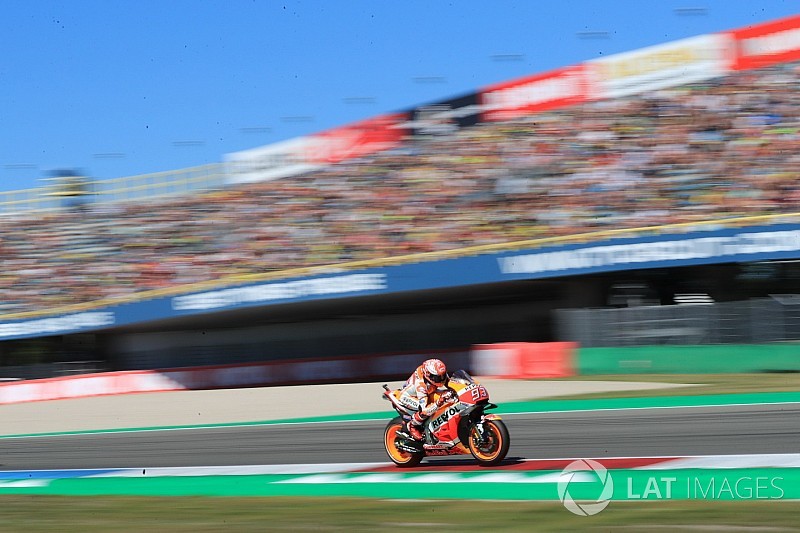 Starting grid MotoGP Belanda 2018