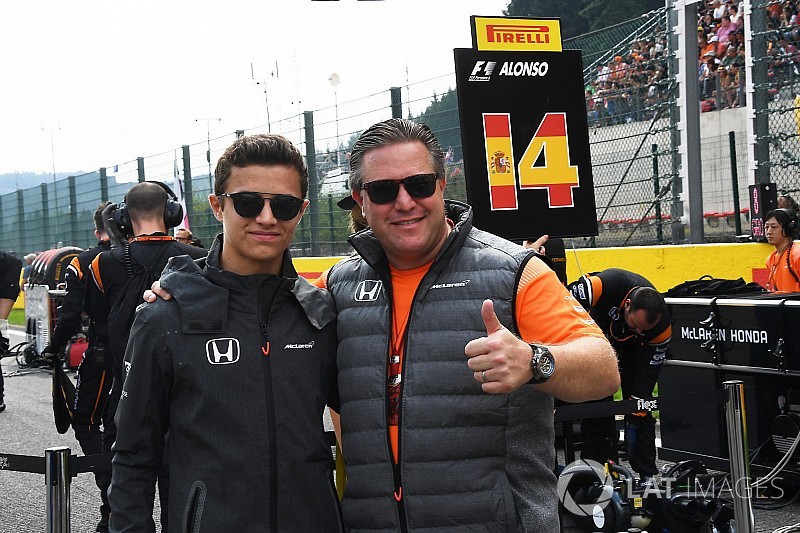 Hivatalos: Lando Norris lesz a McLaren-Renault teszt-és tartalékversenyzője