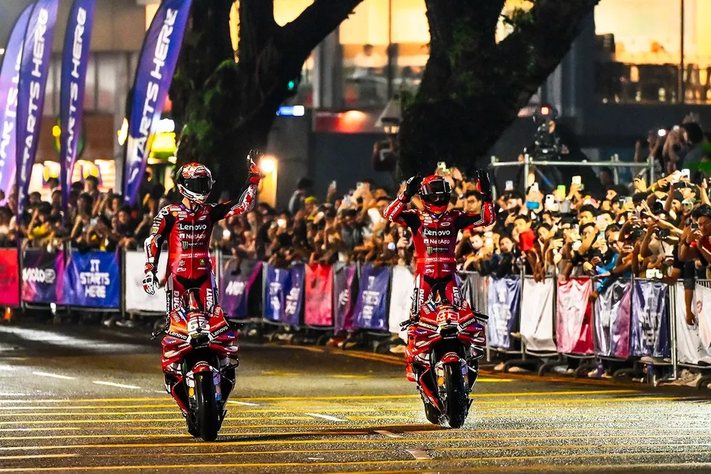 Francesco Bagnaia, Ducati Team, Marc Marquez, Ducati Team