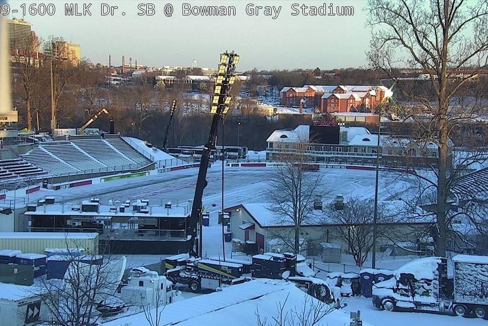 Nieve en Bowman Gray