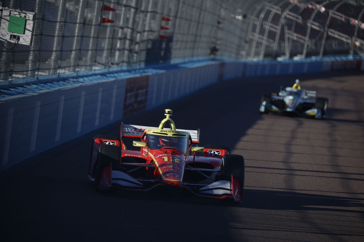 IndyCar Phoenix: Malukas logra la pole, Schumacher brilla en su primer óvalo y Palou 10º