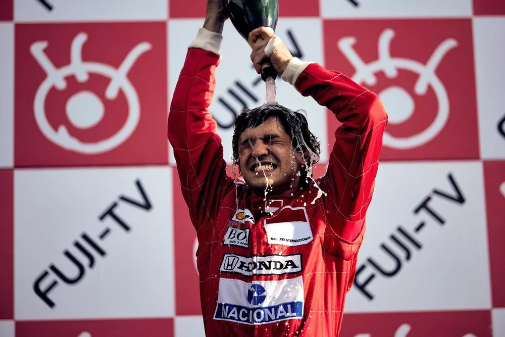 Gabriel Leone as Ayrton Senna