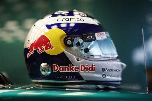 Vettel correrá en México con su casco de Red Bull por Mateschitz