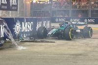 VÍDEO F1: Russell e Lawson batem forte e interrompem 'caótico' segundo treino livre do GP de Singapura