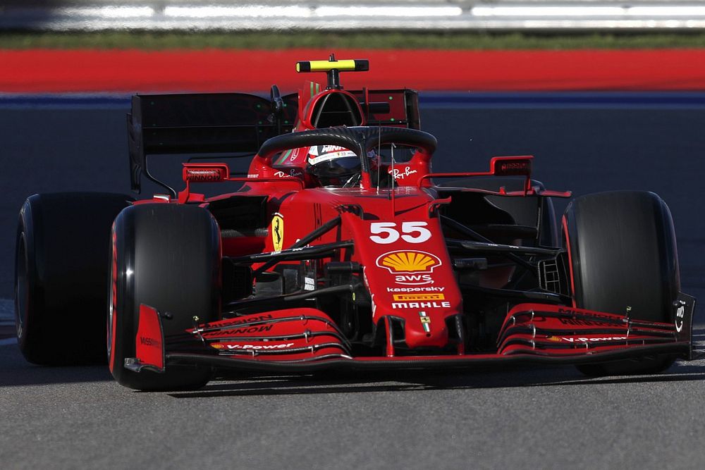 Carlos Sainz Jr., Ferrari SF21