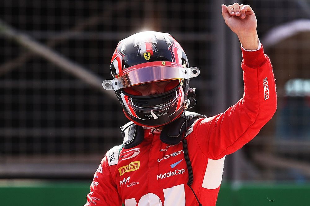 Race winner Arthur Leclerc, Prema Racing 