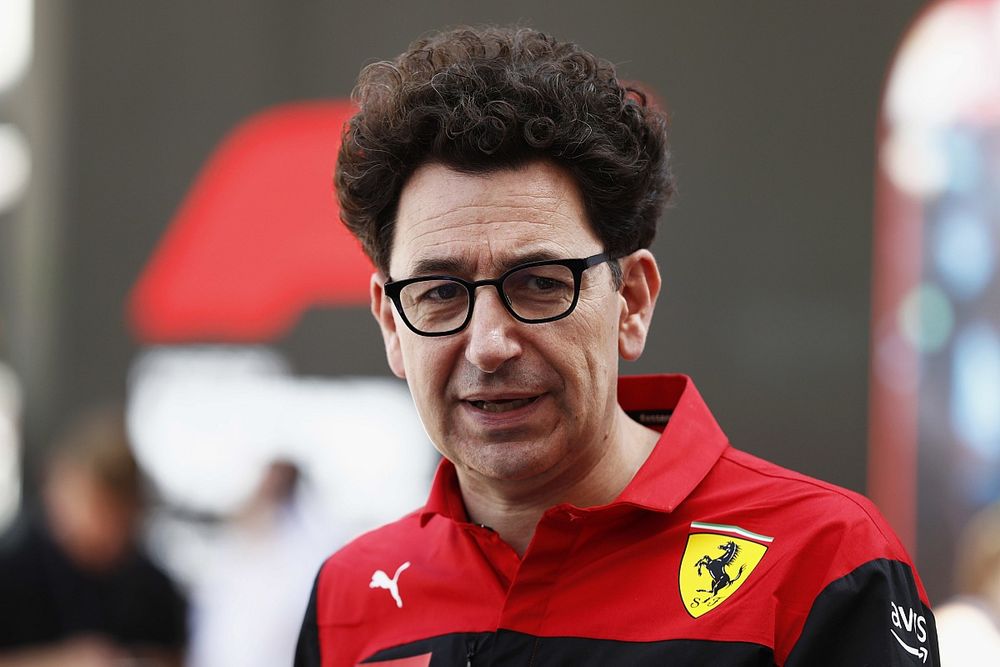Mattia Binotto, director del equipo Ferrari
