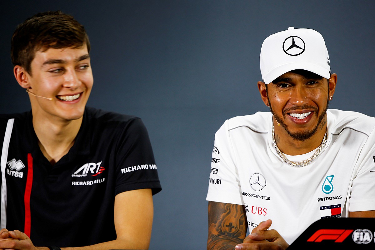 Novato da Williams elogia ética de trabalho de Hamilton