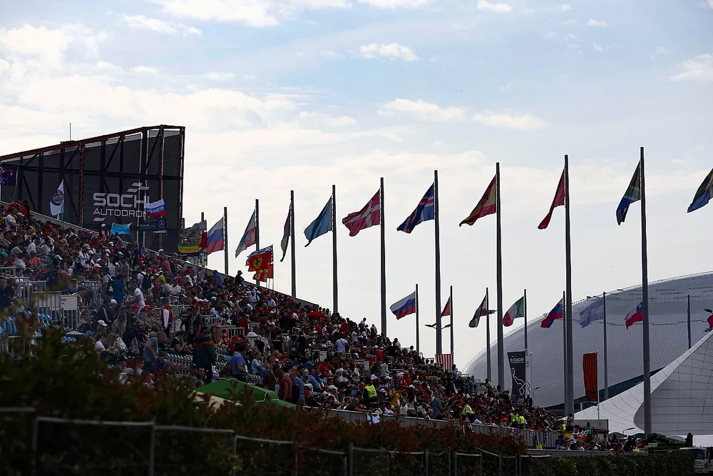 Grandstands at the Sochi Autodrom Andy Hone 