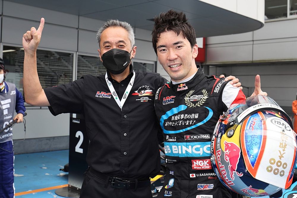 笹原右京、プレッシャーを跳ね除けスーパーフォーミュラ初優勝